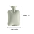 thumbnail image 3 of Wovilon 1L Hot Water Bottle Injection Female Hot Compress Warm Belly Warm Water Bag With Water Warm Hand Treasure Flush Water Warm Hand Bag, 3 of 3