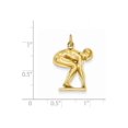thumbnail image 3 of 14k Swimmer/diver Charm, 3 of 3