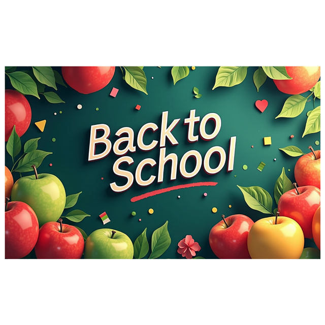 Bannière de Rentrée Scolaire, Toile de Fond Éducative Colorée, Parfaite pour Décorations de Classe, Fournitures de Fête, Accessoires de Photographie, Événement Scolaire
