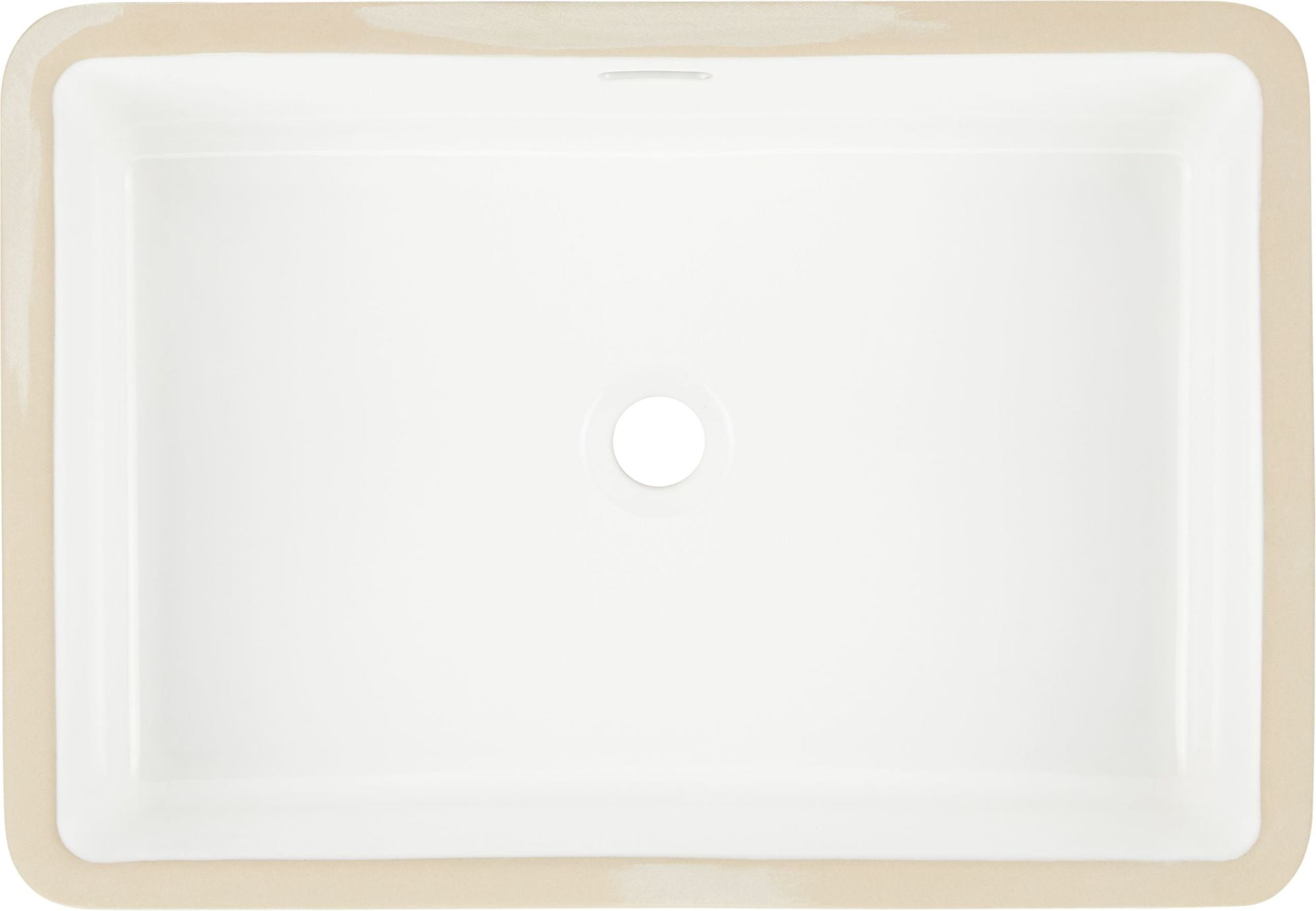 Open Box Signature Hardware 455857 Destin 23" Vitreous China Undermount Bathroom Sink