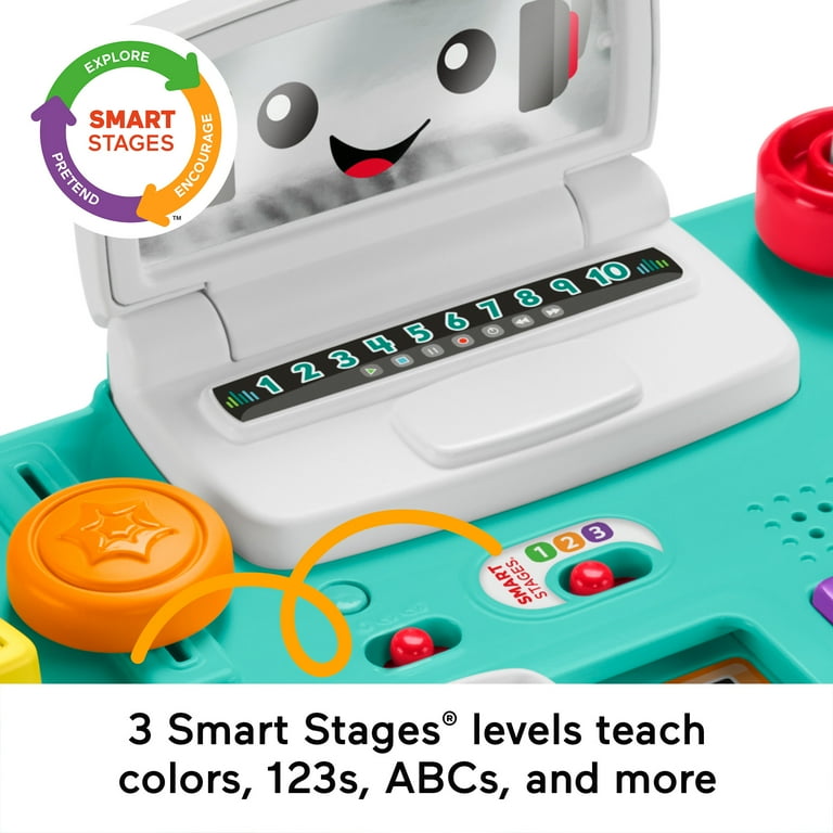 Fisher-Price Laugh and Learn Mix & Learn DJ Activity Table, Baby & Toddler Toys for 6-36 months