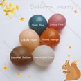 thumbnail image 2 of Globos de látex retro de 5 a 18 pulgadas, color naranja quemado, guirnalda de globos para bodas, bricolaje, globos beige y marrón ruborizado, decoración para fiesta de cumpleaños de baby shower, 2 of 5