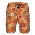 thumbnail image 4 of Naloa Hippie Flower Men's Beach Shorts, Surfing shorts, Swim trunks, Quick Dry Swim Trunks for Surfing Beach Fun - Medium, 4 of 9