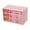 Pink, variant on QccHieUs Mini Drawer Organizer Desktop Storage Drawers Jewelry Storage Box Makeup Drawers Pink