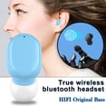 thumbnail image 2 of XZYYR Mini One In Ear Macarone Noise Reduction Sports Wireless Headset 59462a Earbuds Wireless Headphones Android Verve Microphone Headset Prop Headphones Baby Exercise Earphones Am80 Droid Pods, 2 of 4