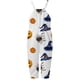 thumbnail image 5 of Mono de Halloween Monos de bolsillo para mujer Calabaza Calavera Pantalones holgados anchos sueltos Pompotops qyievc917, 5 of 5