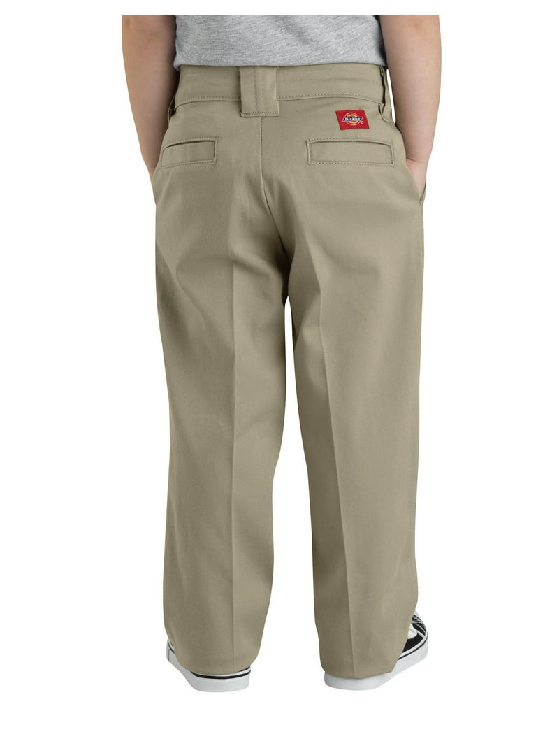 Dickies Girls School Uniform Slim Fit Straight Leg Stretch