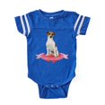 thumbnail image 1 of CafePress - FIN Jackrussellterrier Valentine Baby Football Bod - Cute Infant Baby Football Bodysuit, 1 of 1