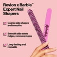 thumbnail image 4 of Revlon X Barbie Stainless Steel Expert Nail Shapers, Quickly Shape and Smooth Normal to Hard Nails, 4 of 13