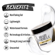 EBIN New York Braid Formula Conditioning Gel, Super Hold, 3.53 oz, Shine Enhancing