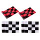 thumbnail image 1 of 4pcs Golf Practicando Entrenamiento Nylon Putting Green Solid Checkered Flag Banderas, 1 of 9