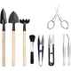 thumbnail image 1 of Tools For Bonsai,bonsai Tools,mini Gardening Tools,gardening Tool Set,mini Wooden Hand Tool Set, 1 of 4