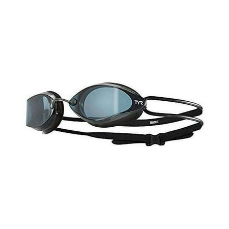 UPC: 0036702758529 | TYR Tracer X Racing Nano Goggle: Black Frame/Black Gasket/Smoke Lens