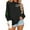 Z037-Black, variant on Neewe Women's Oversized Sweatshirt Christmas Crewneck Long Sleeve Casual Loose Pullover Tops