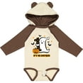 thumbnail image 3 of Inktastic Little Ghost 1st Birthday Boys or Girls Long Sleeve Baby Bodysuit, 3 of 5