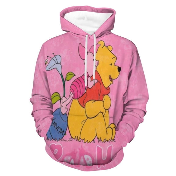 Unisex Pigl-e Pullover Hoodies 3D Print Novelty Sweatshirts Hoodie With Pocket For Men Women