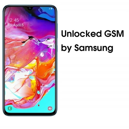 Samsung Galaxy A70 A705M 128GB Dual SIM GSM Unlocked Android Phone W/ Triple 32MP Camera - (Best Dual Sim Phone Canada 2019)
