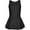 Black, variant on Double Layer Skirt Tank Dress - Girls