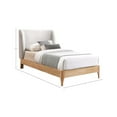 thumbnail image 3 of Meridian Furniture Ventura Grey Fabric Twin Bed, 3 of 7