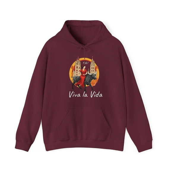 Spain Viva la Vida  shirts Unisex Heavy Blend™ Hooded Sweatshirt