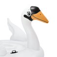 thumbnail image 5 of Intex Giant White Mega Swan Inflatable Swimming Pool Toy Float Ride On Kids Raft, 5 of 5