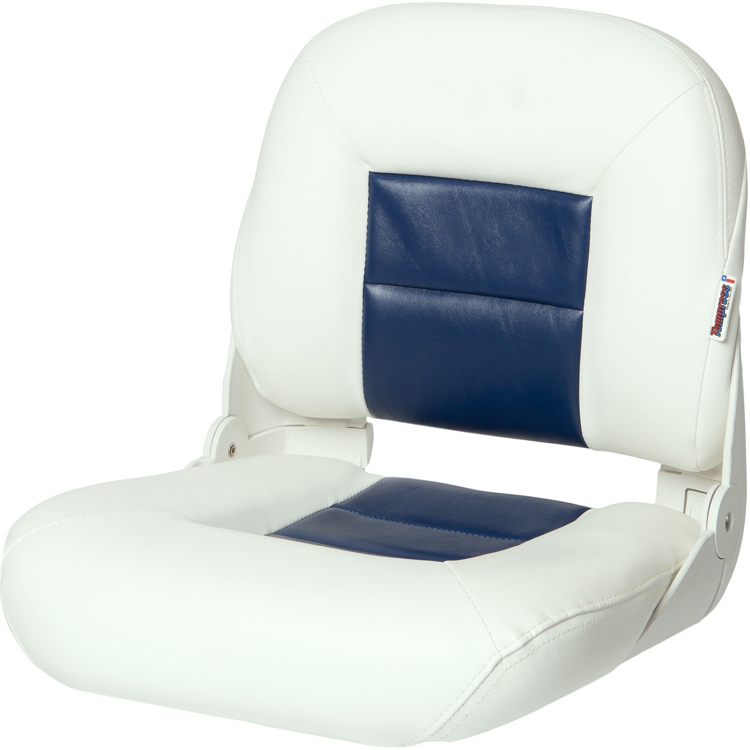Tempress Products 54678 NaviStyle Low Back Seat White  Blue