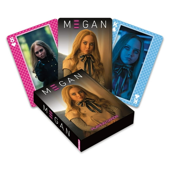 Baraja para juegos de cartas con temática AQUARIUS M3GAN