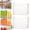 2pcs-L, variant on Crystal Clear Freezer Storage Bins, 2026 Upgraded Freezer Drawer Organizer Bins with Handles, Multipurpose Clear Plastic Storage Bins for Refrigerator and Pantry, Easy to Clean