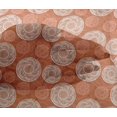 thumbnail image 4 of oneOone Viscose Chiffon Fabric Circle Block Printed Fabric 1 Yard 42 Inch Wide, 4 of 4