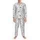 thumbnail image 3 of Fotbe Cute Cat Pijama de Hombre con Estampado de Manga Larga, Conjunto de 2 Piezas, Ropa de Dormir Suave y Cómoda con Bolsillos-Medium, 3 of 7