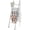 Wash White, variant on Acacia Wood 6-Tier Blanket Ladder, 5.7FT(66.5'') Blanket Quilt Towel Holder Rack Decorative Ladder Wooden, Easy Assembly, Rustic Farmhouse Ladder Shelf for the Living Room Bedroom Bathroom Home Decor