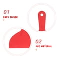 thumbnail image 2 of 3 Pcs Putty scrapers Plastic Paint Scrapers Plastic Scraper Tools Plastic Spreader Spackle Scrapers Plastic Putty scrapers Scraper For Drywall Spackle Mud Taping, 2 of 8