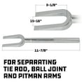 thumbnail image 2 of Powerbuilt 3-1/8 in. x 15/16 in. Tie Rod and Ball Joint Separator - 648468, 2 of 5