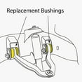 thumbnail image 3 of Camber Caster Alignment Bushing, Reliable Front Camber Caster Bushing 44-5094 Deformation Proof Practical Precise  for B-Series Navajo, 3 of 7
