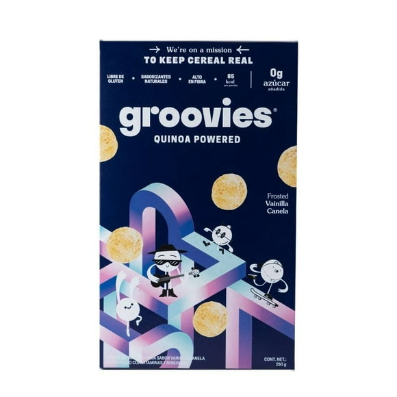 Cereal Groovies Vainilla Canela 250 g