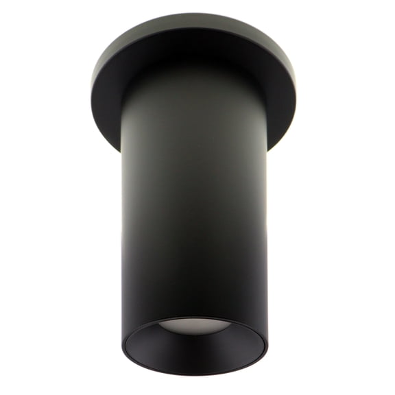 USAI Lighting BeveLED Mini Cylinder Surface Mount LED Downlight, 3500K, 20W, 120V, Black