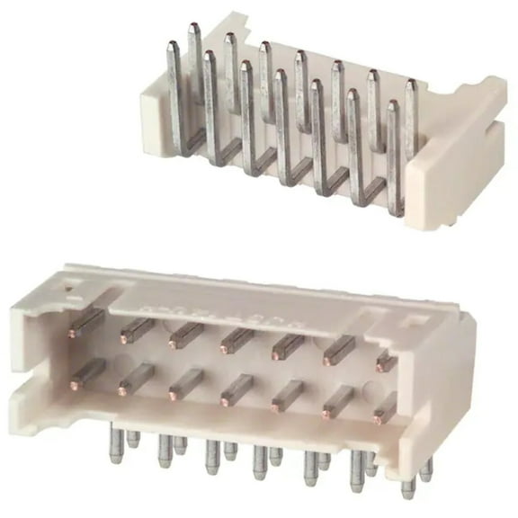 Pack of 4 S14B-PHDSS(LF)(SN) Connector Header Through Hole, Right Angle 14 position 0.079 (2.00mm) :Rohs