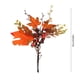 thumbnail image 3 of Ramo Artificial de Hojas de Arce, Decoración de Otoño y Acción de Gracias con Calabazas, Acento de Guirnalda Otoñal con Hojas de Plástico, 36cm para Decoración del Hogar en Fiestas, 3 of 6