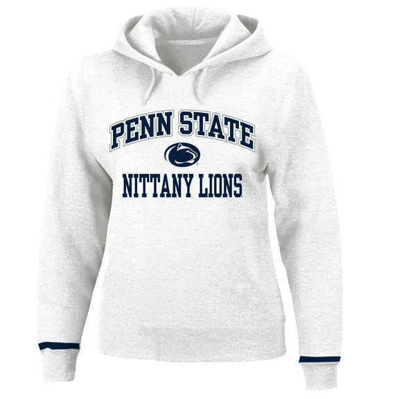 Women's Fanatics White Penn State Nittany Lions Plus Size Pullover Hoodie