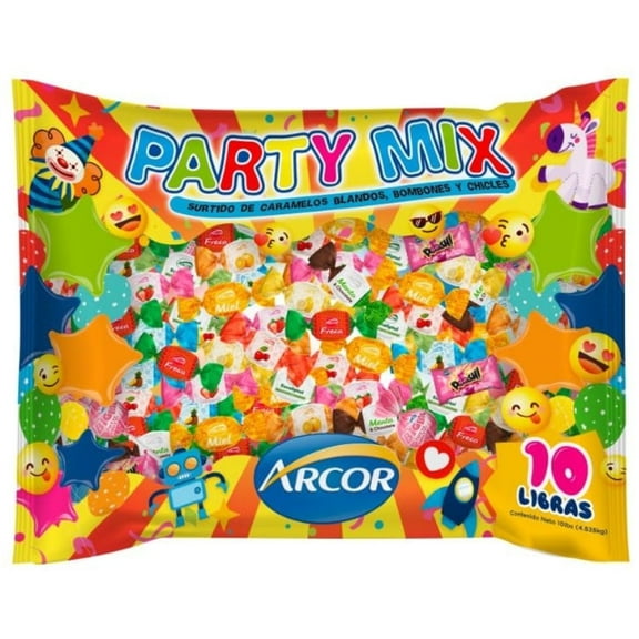 Assortit Ultimate Party Candy Mix - 10 lb Bulk Variety Pack - Hard Candies, Lollipops, Fruit Chews - Assorted Fruity Flavors for Parties, Piñatas, Gifts & Sharing (160 oz)