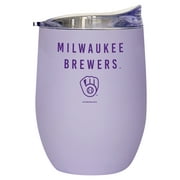 Milwaukee Brewers 16oz. Lavender Soft Touch Curved Tumbler