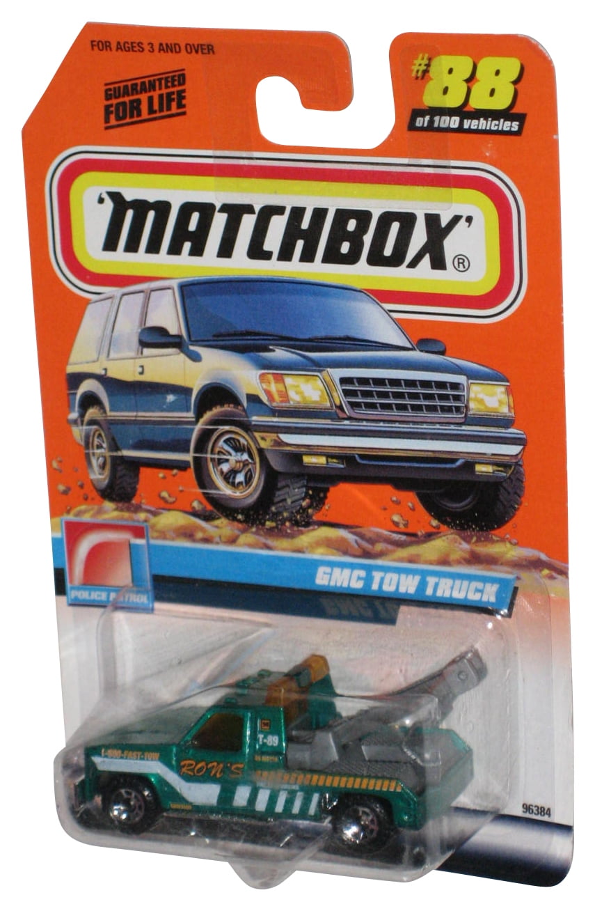 Matchbox To The Rescue (1997) White Sheriff LTD Police Car Toy #24