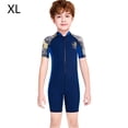 thumbnail image 2 of Traje de baño corto Yuarrent para niños Secado rápido Protección UV Traje de buceo Azul M, 2 of 6