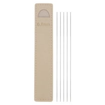 5Pcs Extra Fine Knitting Needles 0.8mm/0.03" Dia 14cm/ 5.5" Length Mini Double Pointed Short Pin Needle