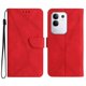 thumbnail image 1 of For vivo Y29 4G Case Skin Touch Lines Imprinted PU Leather Flip Phone Cover - Green, 1 of 5