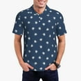 thumbnail image 3 of Balery Turtle Printed Men’s Short Sleeve Polo Shirt, Midweight Men's Shirt,Golf Polo shirts -, 3 of 9
