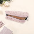 thumbnail image 3 of 1 Pc Bolsa de Maquillaje Portátil Estilo Nube de Burbuja para Mujeres para Viajes Vacaciones Algodón Rosa, 3 of 3