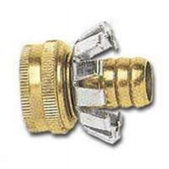 3/4 Brass Hose Clinch Coupler C34F