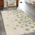 thumbnail image 2 of Spring Daisy Area Rugs 3'x5', Washable Small Throw Rugs for Living Room Bedroom, Farmhouse Vintage Botanical Blossom Florals Indoor Outdoor Rug Non-Slip Low Pile Carpet Runner Reversible Floor Mats, 2 of 8