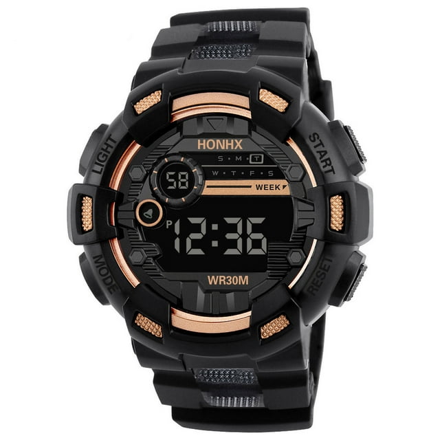 Fiudx Liquidación De Joyas Seis Estilos De Geniales Relojes Electrónicos Deportivos Con Cuatro Botones